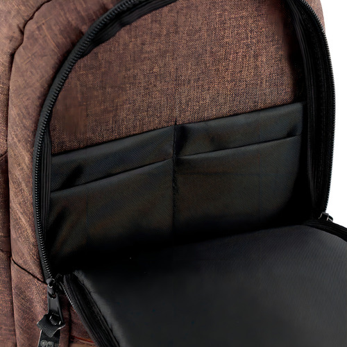 Mochila Pequena E Robusta Para Camera Dslr Tablet 7 Alhva Cor Mochila Marrom