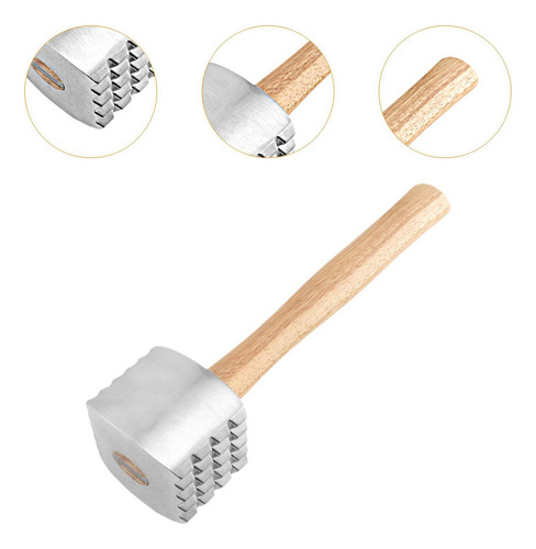 Martillo De Madera Para Carne, Martillo Para Pollo, Mazo