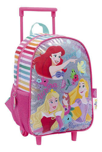 Disney princess mochila 12 carro -friends Rosa