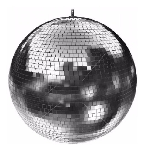 Imagem 2 de 4 de Globo Espelhado 30 Cm Excelente Acabamento - Dj Festa Evento
