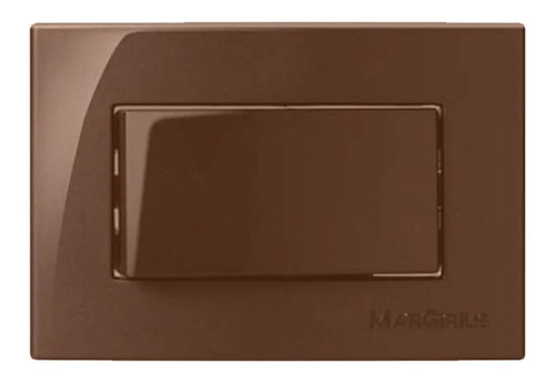 Imagem 2 de 5 de Interruptor Emb. Madeira Móv. Painéis Sleek Margirius Marrom