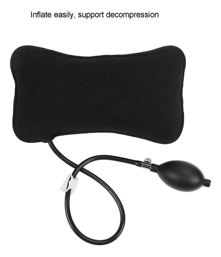 Cojín Almohada Lumbar Inflable Alivia El Dolor Para Espalda