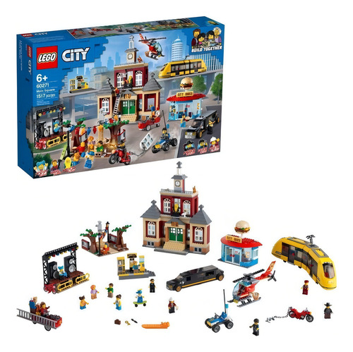 Kit De Construcción Lego City Plaza Mayor 60271 1517 Piezas