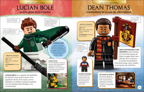 Lego Harry Potter Enciclopedia De Personajes, De Vvaa., Vol. 1. Editorial Dk, Tapa Blanda En Español