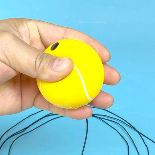 6 Pelota De Tenis Con Pelota De Elástica De Cuerda Para La