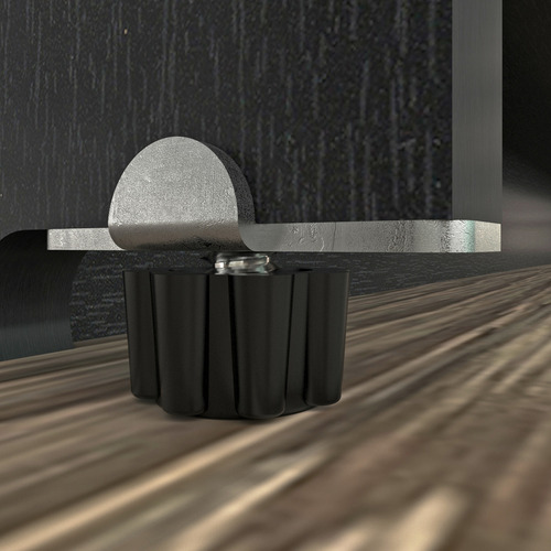 Cómoda - Modena, Mueble Armable Para Ropa De 3 Cajones Negro Liso