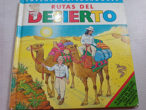 Libro Infantil Vintage 1989 Rutas Del Desierto 