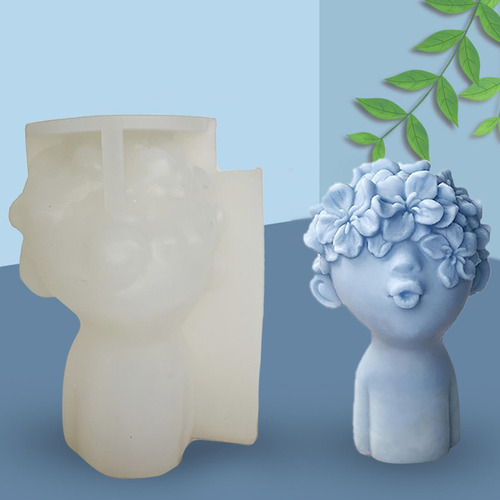 Cute Boy En Forma De Vela De Cera Para Hacer Velas