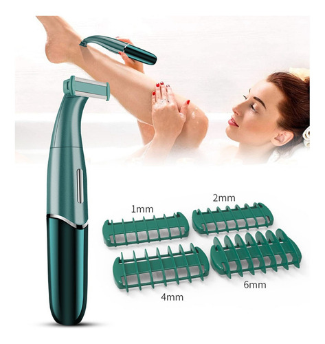Maquinilla De Afeitar 4 En 1 Para Zonas Íntimas, Para Mujer,