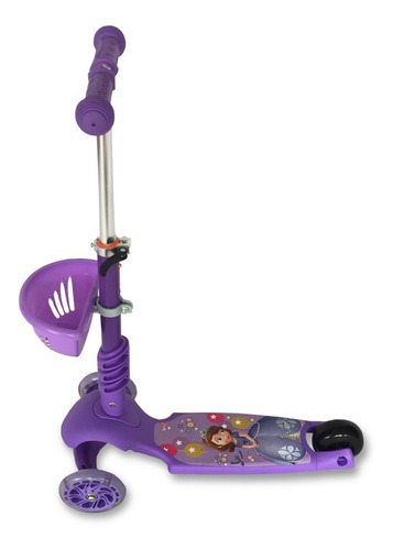 Patineta Scooter Para Niños 5 En 1 Personajes