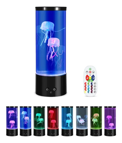 Lámpara Led De Lava De Medusas, Luces De Tanque De Peces D.