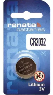 Bateria Renata Cr2032 Lithium 3v 235mah Swiss Made Original