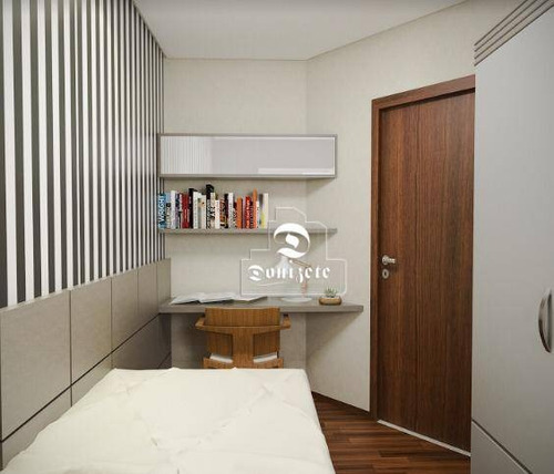 Cobertura Com 2 Dormitórios À Venda, 58 M² Por R$ 275.000,00 - Jardim Utinga - Santo André/sp - Co11761