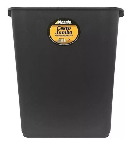 4 Bote De Basura Plástico Para Oficina Cocina Baño 24l Msi