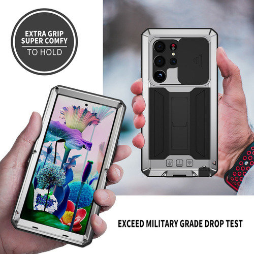 Capa Para Galaxy S24 Ultra À Prova De Quedas E De Choque