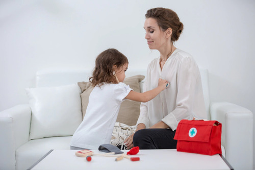 Juego Set Doctor Infantil Madera Premium Plantoys Accesorios