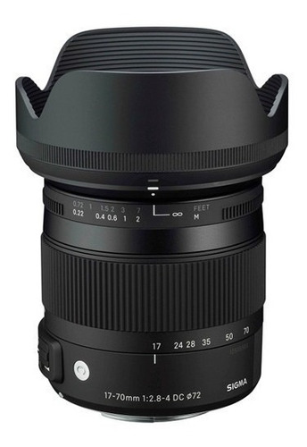 Sigma Dc 17-70mm F/2.8-4 Os Hsm Para Canon - Lj. Platinum