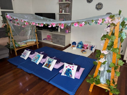 Alquiler Pijamada Party Carpas Tipis Y Tolder