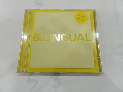 Cd - Pet Shop Boys - Bilingual(4)