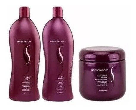 Senscience Kit Cpr Passos 1 E 2 1l + Mascara Inner 500ml