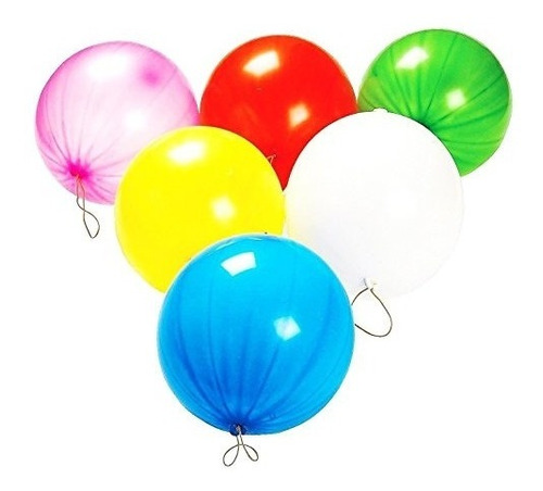 Deslumbrantes Juguetes Globos Punch, 50 Piezas