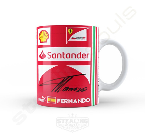 Taza Fierrera - Fernando Alonso #11 | Ferrari / Formula 1