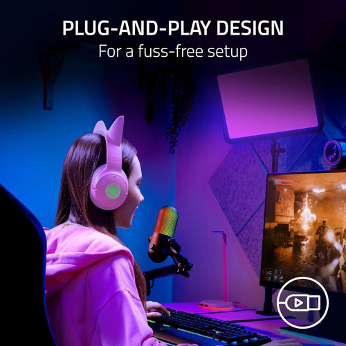 Microfone USB Razer Seiren V3 Chroma Rgb: Microfone Conde