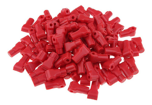 3 X 100 Unids Red Tienda Al Por Menor De Seguridad Gancho De