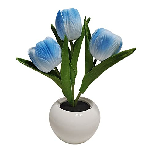 Lámpara De Noche De Tulipán, Lámpara De Decoración ...