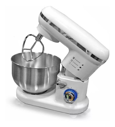 Imagen 4 de 4 de Batidora de pie Winco W306 blanca 220 V