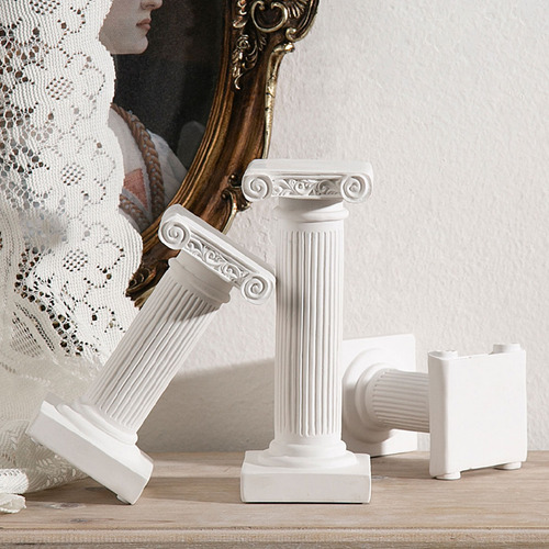 Minipilar Romano, Pequeña Columna Romana, Decoración Romana