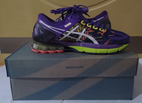 Tenis Asics Kinsei 6 Roxo E Verde Nº38 Original Na Caixa!!!!