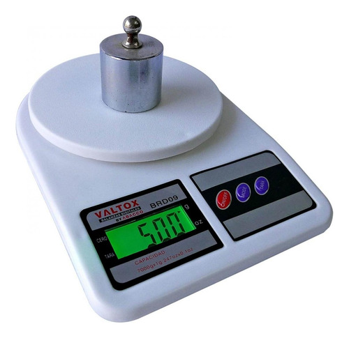 Balanza Gramera Digital Para Reposteria 1gr A 7kg Valtox