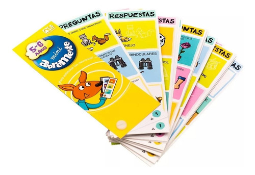 Juego De Preguntas Y Respuestas Mini Abrementes 5-6 Años