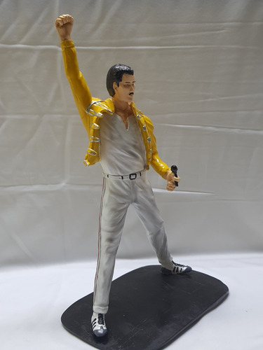 Figura Freddy Mercury Queen Cantante Banda En Resina Rockero