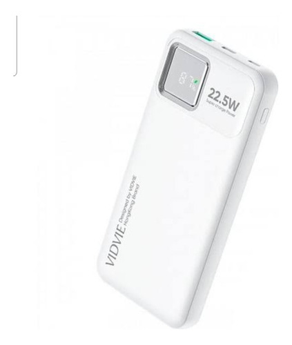 Power Bank Vidvie 10 000mah Carga Súper Rápida 22.5w 