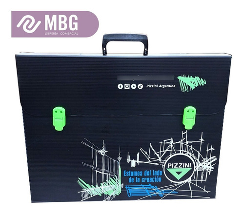Imagen 3 de 7 de Kit Tablero Tecnico Pizzini 40x50 S/atril