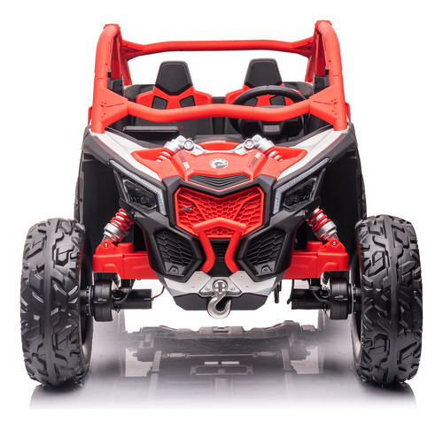 Montable Eléctrico Para Niños Aeiou Can-am Kdca001 Color Rojo