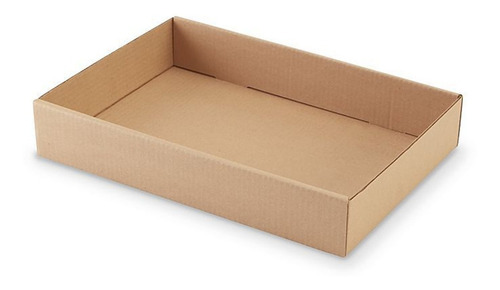 Charola Bandeja Carton Caja 37x30x5 Regalos Desayunos 10 Pz