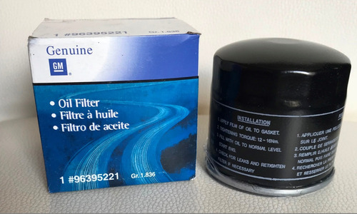 Filtro Aceite Gm Chevrolet Aveo / Corsa / Optra/ (2 Uds)