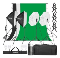 Comprar Kit De Iluminación Fotográfica Con Telón De Fondo, Soportes