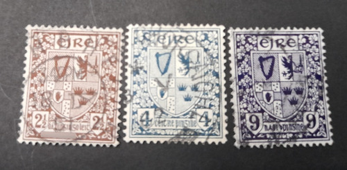 Sello Postal - Irlanda 1940 - Escudo Nacional