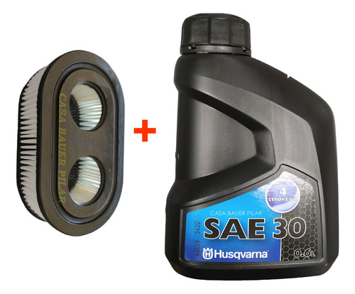 Combo Filtro Aire + 1 Aceite Corta Césped 6.75 Hp