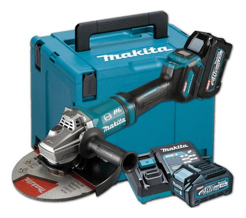 Esmerilhadeira Makita Sem Fio Ga038gm201 4ah 40v Makita