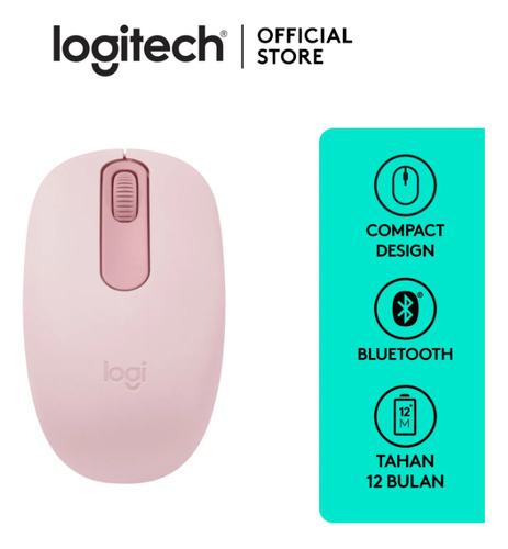 Mouse Logitech M196 Bluetooth Ligero Batería Duradera