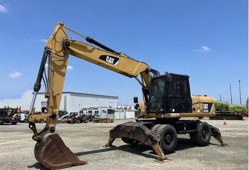 Excavadora Sobre Ruedas Caterpillar M318d Año 2011