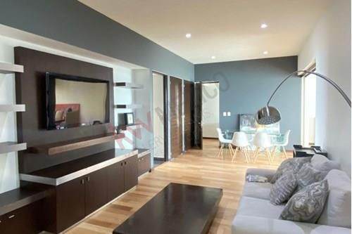 Imagen 3 de 25 de Rento Departamento Con Terraza En Club Residencial Bosques