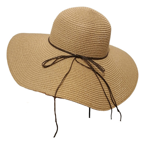 Sombrero De Playa Plegable For Sol Con Protección Solar Upf