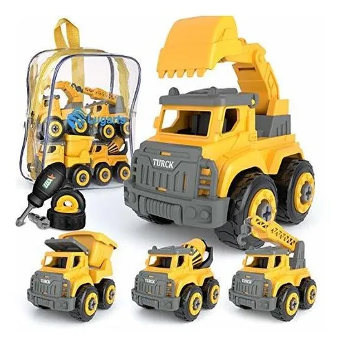 Set Juguetes De Carros Construccion Para Ni os Env o gratis