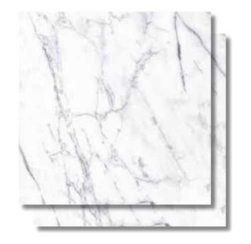 Cer. Simil Marmol 61.5x61.5 Term. Porcelanato Carrara 